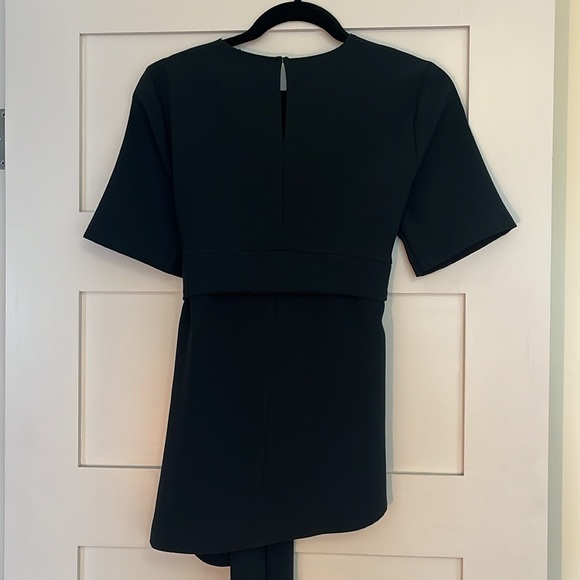 Zara Asymmetrical Hem Tie Front Too - Picture 4 of 4